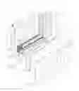 Fig. 08 - Storm and guard shutter assembly for building external opening with quick emergency escape mechanism
