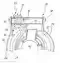 Fig. 01 - Lawn mower pivotable mulching flap