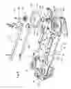 Fig. 07 - Converting a corn head row unit for harvesting corn stalks in addition to ears