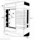 Fig. 08 - Front-to-back cooling system for modular systems with orthogonal midplane configuration