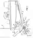 Fig. 02 - Boat trailer mounted bow entry ladder