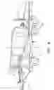 Fig. 02 - Swinging chute linkage assembly