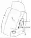Fig. 01 - Cup holder and pivoting armrest
