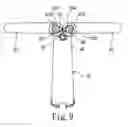 Fig. 08 - Safety device used in combination with child seat assembly