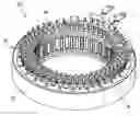 Fig. 01 - Stator for electric rotating machine