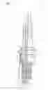 Fig. 02 - Spark plug center electrode with reduced cover portion thickness