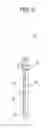 Fig. 03 - Spark plug center electrode with reduced cover portion thickness