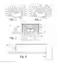 Fig. 02 - Quasi-radial heatsink with rectangular form factor and uniform fin length
