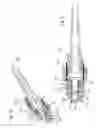 Fig. 10 - Fiber optic dust cap and connector for terminating multi-fiber optical cables