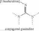 Fig. 02 - Modification of the surface chemistry of macromolecular species in the presence of a conjugated guanidine