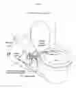 Fig. 02 - Toilet warm water and air ejection device