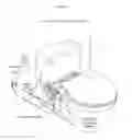 Fig. 03 - Toilet warm water and air ejection device