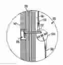 Fig. 01 - Seal activation system positioned within panel for door/window