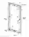 Fig. 09 - Seal activation system positioned within panel for door/window