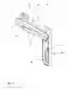 Fig. 07 - PIVOT LEVER WHICH IS LOCKABLE IN A TROUGH AND HAS A LOCK COVER