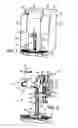 Fig. 02 - Drink preparing machine including a built-in container for cleaning using steam nozzle