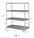 Fig. 02 - Lighted retail display shelving