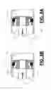 Fig. 08 - Slow open and/or slow close hinge assembly and hinge system