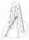 Fig. 01 - Stabilizer kit for providing reinforcing support to a ladder