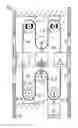 Fig. 02 - ELEVATOR WITH TWO ELEVATOR CARS AND A COMMON COUNTERWEIGHT