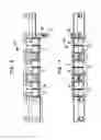 Fig. 07 - Apparatus for laterally transferring bars from a receiving path to a braking path