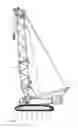 Fig. 02 - Crawler crane and method for fine-tuning a basic operating position of such a crawler crane