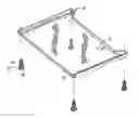 Fig. 01 - Apparatus for setting the spacing of a free standing range from a floor