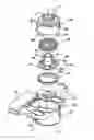 Fig. 01 - Rotational position sensor having axially central sensor unit