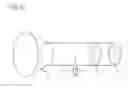 Fig. 10 - Waveguide adapter for converting linearly polarized waves into a circularly polarized wave including an impedance matching metal grate member