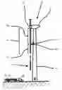 Fig. 01 - MODULAR ROTOR BLADE FOR A POWER-GENERATING TURBINE AND A METHOD FOR ASSEMBLING A POWER-GENERATING TURBINE WITH MODULAR ROTOR BLADES