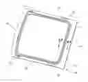 Fig. 01 - Polycarbonate panel assembly for a vehicle