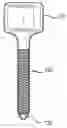 Fig. 01 - Implantable screw and system for socket preservation