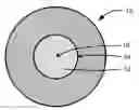 Fig. 01 - Golf ball having cross-core hardness differential and method for making it