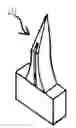 Fig. 01 - STRUCTURE OF MICRO-NEEDLE WITH SIDE CHANNEL AND MANUFACTURING METHOD THEREOF