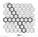 Fig. 03 - Icosahedral modified generalized balanced ternary and aperture 3 hexagon tree