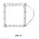 Fig. 15 - Perimetrically tensioned flexible signage mount