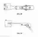 Fig. 18 - Perimetrically tensioned flexible signage mount