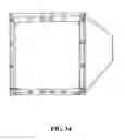 Fig. 21 - Perimetrically tensioned flexible signage mount