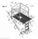 Fig. 02 - Foldable hoistway work deck