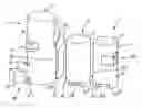 Fig. 01 - Device for the removal of organic components from a mixture of organic components and water