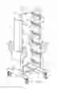 Fig. 05 - Device for supporting a plurality of flexible containers for liquid