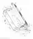 Fig. 02 - Food topping device including a vibration device and adjustable discharge pan and screen assembly