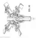 Fig. 28 - Ball wheel for an aircraft