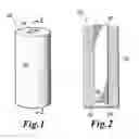 Fig. 02 - Candle having a planar wick and method of and equipment for making same