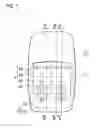 Fig. 02 - Battery charger with charging status indicator in battery compartment