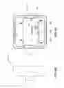 Fig. 07 - Mounting plate for a notification appliance