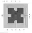 Fig. 04 - Circularly polarized microstrip antennas