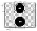 Fig. 10 - Anaglyphic depth perception training or testing