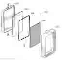 Fig. 01 - Electrically activatable light blocking cover for vehicle mirrors