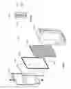 Fig. 03 - Electrically activatable light blocking cover for vehicle mirrors